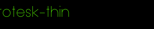 Typo-Grotesk-Thin.otf类型，T字母英文