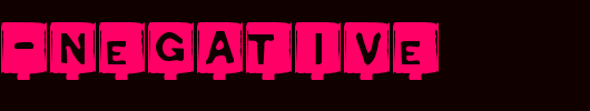 Typo-Negative.ttf类型，T字母英文