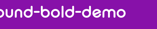 Typo-Round-Bold-Demo.otf类型，T字母英文
