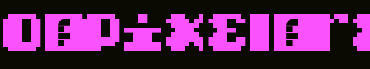 Typo-pixel-Regular.ttf类型，T字母英文