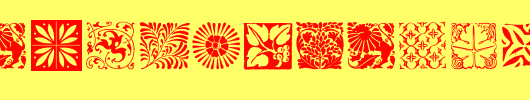 TypoBackgrounds.ttf类型，T字母英文