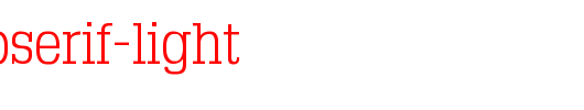 TypoSlabserif-Light.ttf类型，T字母英文