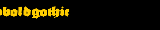 TypoasisBoldGothic.ttf类型，T字母英文