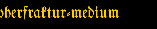 TypographerFraktur-Medium.ttf类型，T字母英文