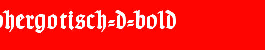 TypographerGotisch-D-Bold.ttf类型，T字母英文