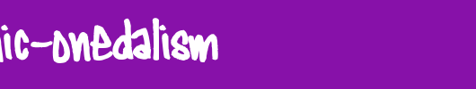 Typographic-Onedalism.ttf类型，T字母英文