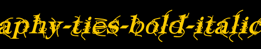 Typography-ties-Bold-Italic.ttf类型，T字母英文