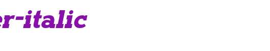 Typoster-Italic.otf类型，T字母英文