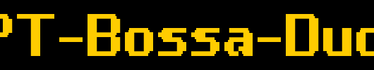 UF-PT-Bossa-Duo-Bold_英文字体