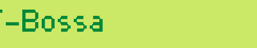 UF-PT-Bossa_英文字体