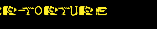 Water-Torture_英文字体