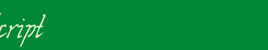 WolvenScript_英文字体
