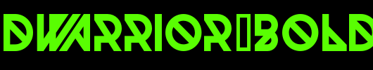 Woodwarrior-Bold_英文字体