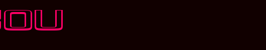 Yadou_英文字体
