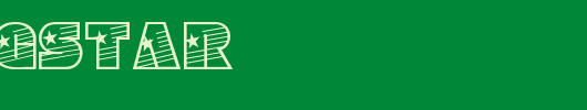 YoungStar_英文字体