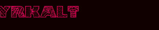 Zenfyrkalt_英文字体