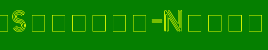 _NearSighted-Normal_英文字体