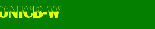 a_AlbionicB-W_英文字体