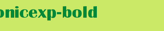 a_AlbionicExp-Bold_英文字体