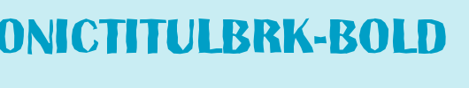 a_AlbionicTitulBrk-Bold_英文字体