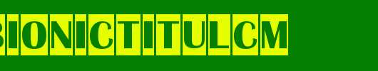 a_AlbionicTitulCm_英文字体