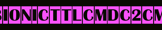 a_AlbionicTtlCmDc2Cmb-Bold_英文字体