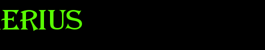 a_Algerius_英文字体