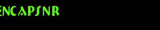 a_BremenCapsNr_英文字体