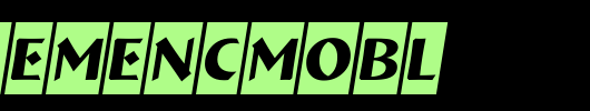 a_BremenCmObl_英文字体