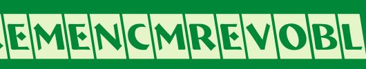 a_BremenCmRevObl_英文字体