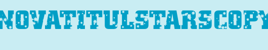 a_CityNovaTitulStarscopy-1_英文字体
