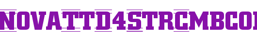 a_CityNovaTtD4StrCmbcopy-1_英文字体