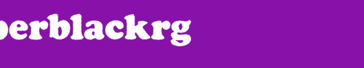 a_CooperBlackRg_英文字体