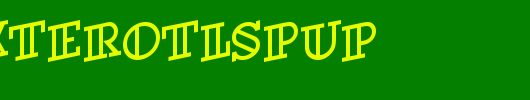a_DexterOtlSpUp_英文字体