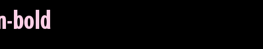 a_GroticCn-Bold_英文字体