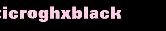 a_GroticRoghXBlack_英文字体