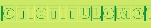 a_GroticTitulCmOtlHv_英文字体