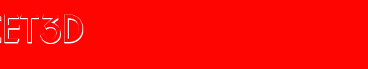 a_Lancet3D_英文字体