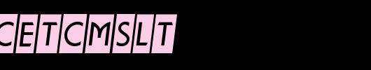 a_LancetCmSlt_英文字体