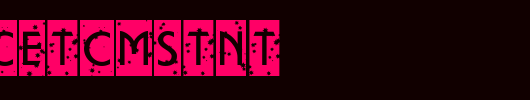 a_LancetCmStNt_英文字体