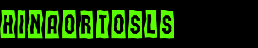 a_MachinaOrtoSls_英文字体