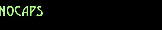 a_ModernoCaps_英文字体