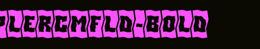 a_SimplerCmFld-Bold_英文字体