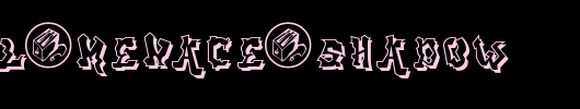 aerosol-menace-shadow_英文字体