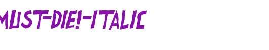 all-exes-must-die!-Italic