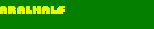balastaralhalf_英文字体