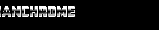 buchananchrome_英文字体