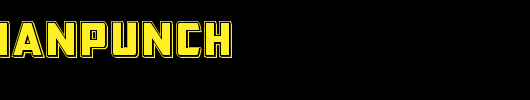 buchananpunch_英文字体