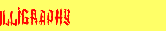 dirty-calligraphy_英文字体