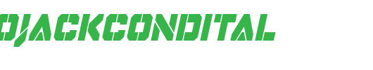 dominojackcondital_英文字体